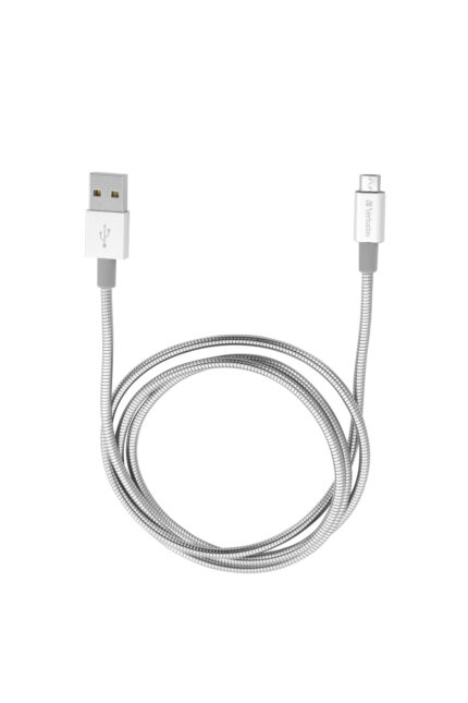 Verbatim Micro USB Sync & Charge Cable 100cm Silver