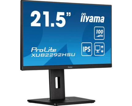 iiyama ProLite XUB2292HSU-B6 computer monitor 55.9 cm (22") 1920 x 1080 pixels Full HD LED Black (XUB2292HSU-B6)