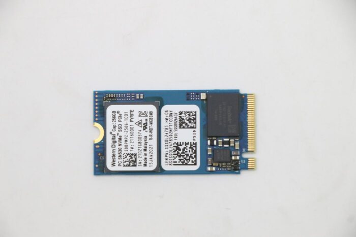 R4LcsZvtO0WKPTIwNN5ABg.c-r.jpg Lenovo SSD M.2 PCIe NVMe FRU M.2-2242 256GB Gen3x4 RoHS WD (5SS0V26407)