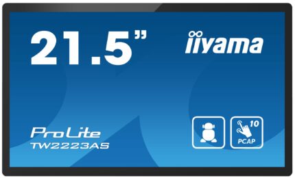 iiyama TW2223AS-B1 touch control panel 54.6 cm (21.5") 1920 x 1080 pixels (TW2223AS-B1)