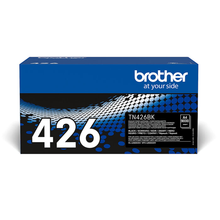 Brother TN-426BK Toner-kit black extra High-Capacity, 9K pages ISO/IEC 19752 for Brother HL-L 8360 (TN426BK) - Image 1