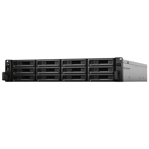 RS3621RPXS Synology RackStation NAS/storage server Rack (2U) Ethernet LAN Black D-1531 (RS3621RPXS) - Image 1