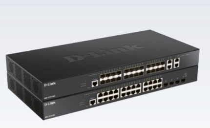 D-Link DXS-1210-28T network switch Managed L2/L3 10G Ethernet (100/1000/10000) 1U Black (DXS-1210-28T)