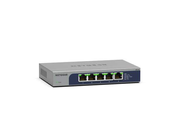 S-Kfm6Xq70mOzti2_k9SLA.c-r.jpg NETGEAR MS105-100EUS network switch Unmanaged 2.5G Ethernet (100/1000/2500) Power over Ethernet (PoE) 1U