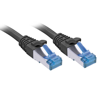 Lindy 47414 networking cable Black 2 m Cat6a S/FTP (S-STP)