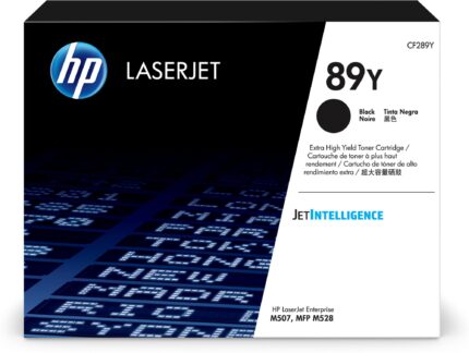 HP 89Y Toner cartridge extra High-Capacity, 20K pages ISO/IEC 19752 for HP M 507 (CF289Y)