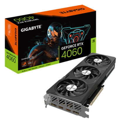 Gigabyte GAMING GeForce RTX 4060 OC 8G NVIDIA GeForce RTX 4060 8 GB GDDR6 (GV-N4060GAMING OC-8GD)