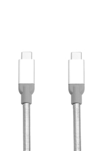 Verbatim USB-C to USB-C Stainless Steel Sync & Charge Cable USB 3.1 GEN 2 30cm