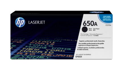 HP 650A Toner cartridge black, 13.5K pages ISO/IEC 19798 for HP CLJ CP 5525 (CE270A)