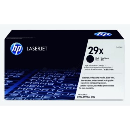 HP 29X Toner cartridge black, 10K pages ISO/IEC 19752 for Canon LBP-62 (C4129X)