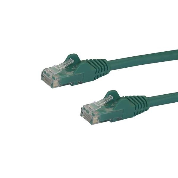 SaPuyPCTkkSwI3WPZ4wP-A.c-r.jpg StarTech.com 1m CAT6 Ethernet Cable - Green CAT 6 Gigabit Ethernet Wire -650MHz 100W PoE RJ45 UTP Network/Patch Cord Snagless w/Strain Relief Fluke Tested/Wiring is UL Certified/TIA