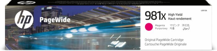 SxgvqcdGU-xoOHuhsXyyw.c-r.jpg HP L0R10A/981X Ink cartridge magenta, 10K pages ISO/IEC 19798 114,5ml for HP PageWide E 58650/556 (L0R10A)