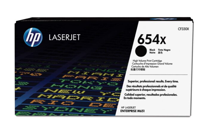 T4Rqqi7dw0mQS8YQAW7vSA.c-r.jpg HP 654X Toner cartridge black, 20.5K pages ISO/IEC 19798 for HP Color LaserJet M 651 (CF330X)