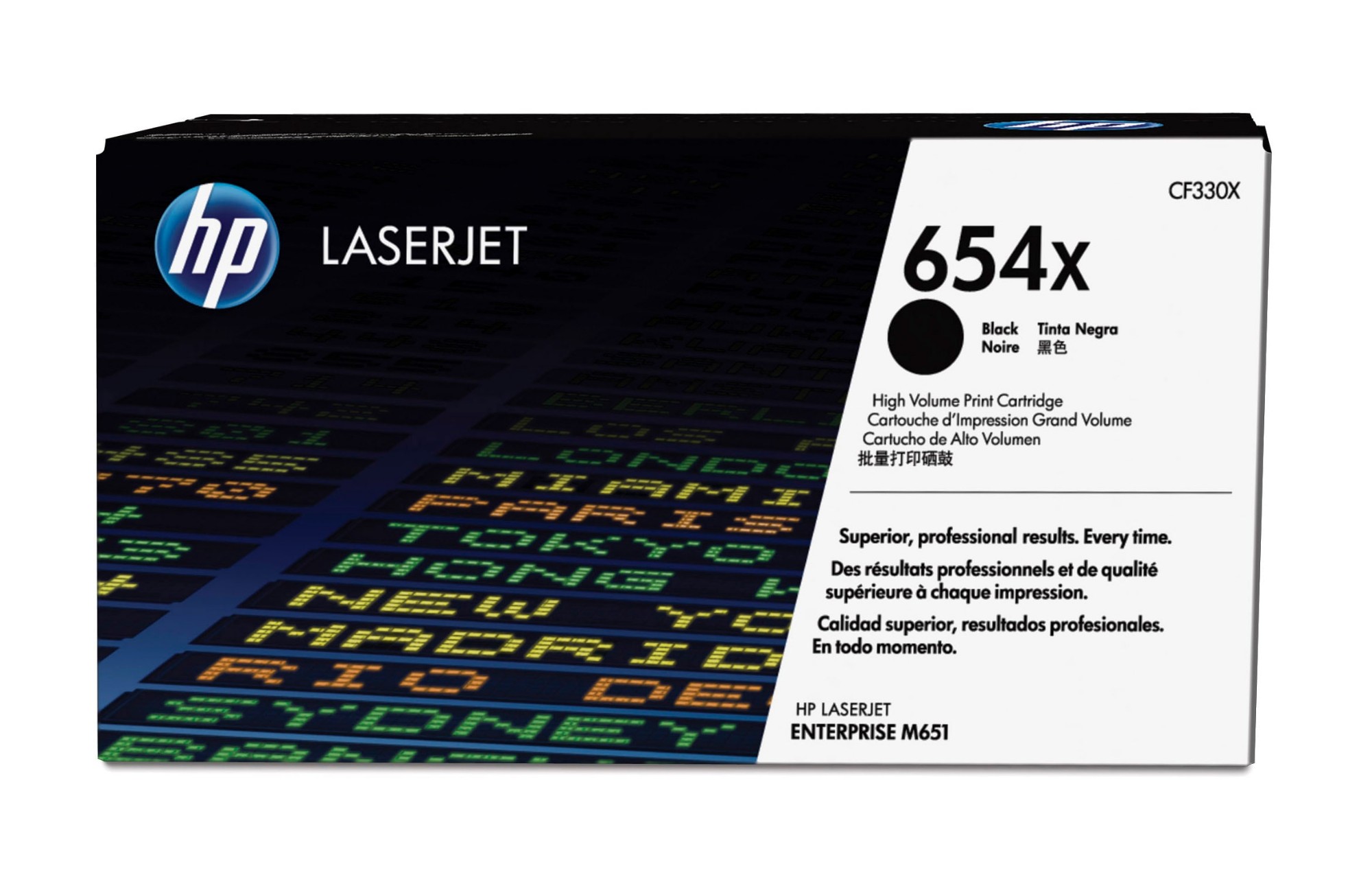 T4Rqqi7dw0mQS8YQAW7vSA.c-r.jpg HP 654X Toner cartridge black, 20.5K pages ISO/IEC 19798 for HP Color LaserJet M 651 (CF330X)