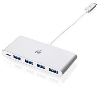 iogear GUH3C4PD interface hub USB 3.2 Gen 1 (3.1 Gen 1) Type-C 5000 Mbit/s White (GUH3C4PD)