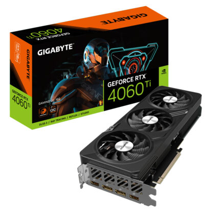 Gigabyte GAMING GeForce RTX 4060 Ti OC 16G NVIDIA 16 GB GDDR6 (GV-N406TGAMING OC-16GD)