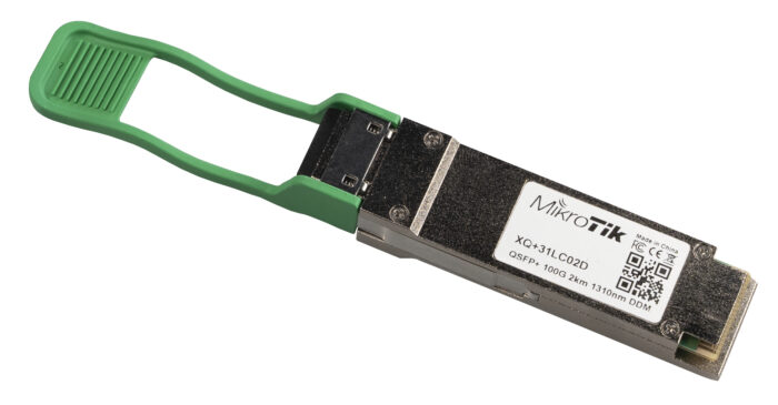 TX8oHLynpki04Sk6H8dx5w.c-r.jpg Mikrotik XQ+31LC02D network transceiver module Fiber optic 100000 Mbit/s QSFP28 1331 nm