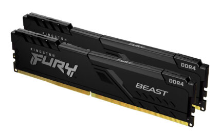 Kingston FURY 32GB 3600MT/s DDR4 CL18 DIMM (Kit of 2) Beast Black (KF436C18BBK2/32)