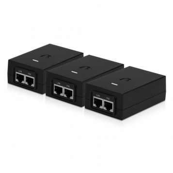 Ubiquiti 3-Pack 48V 24W POE Gigabit Power Adapter - POE-48-24W-G (3 Pieces Kit)