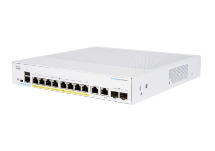 Cisco Business CBS350-8FP-2G Managed Switch | 8 Port GE | Full PoE | 2x1G Combo | Limited Lifetime Protection (CBS350-8FP-2G) (CBS350-8FP-2G-UK)