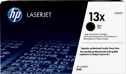 HP 13X Toner cartridge black high-capacity, 4K pages/5% for HP LaserJet 1300 (Q2613X)