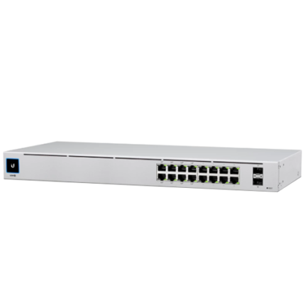 Ubiquiti UniFi 16-Port PoE Managed L2/L3 Gigabit Ethernet (10/100/1000) Power over Ethernet (PoE) (USW-16-PoE)