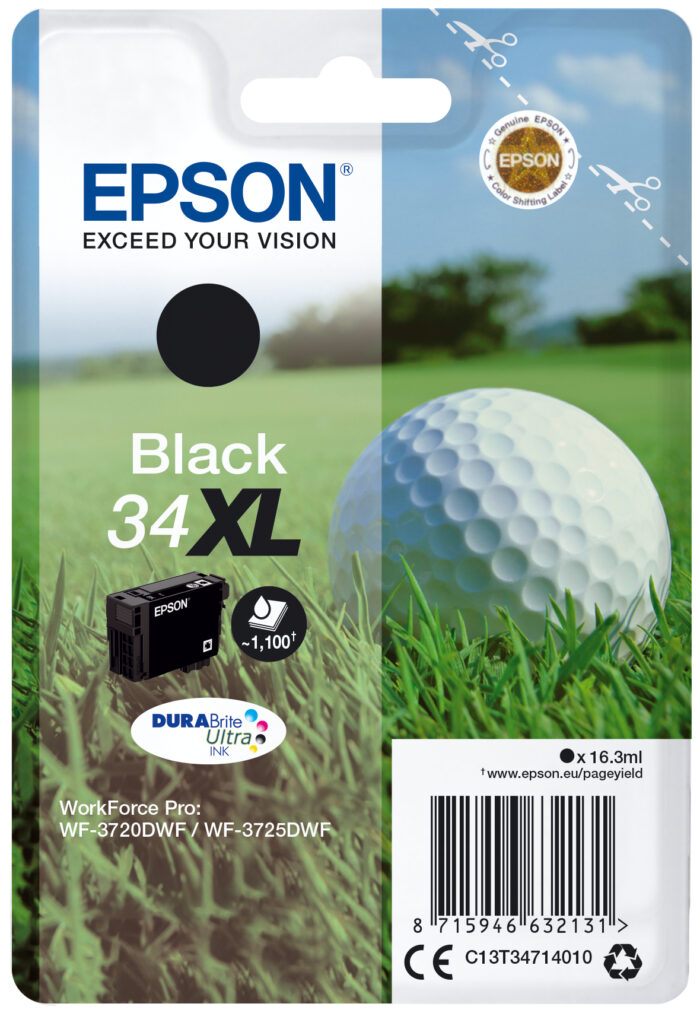 U_br6jJdGEG-N4Z24A1rsQ.c-r.jpg Epson C13T34714010/34XL Ink cartridge black high-capacity, 1.1K pages 16,3ml for Epson WF-3720 (C13T34714010)
