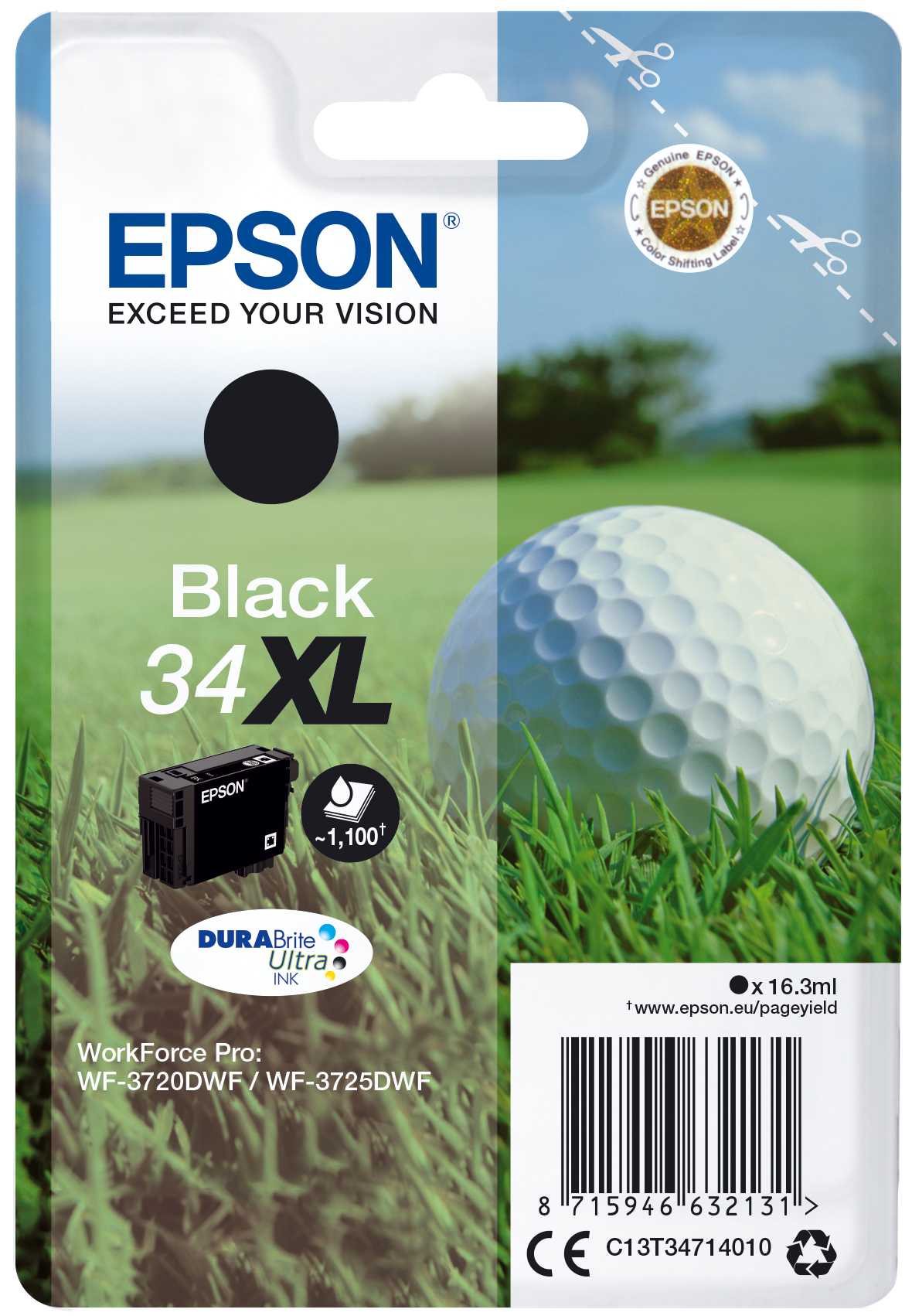 U_br6jJdGEG-N4Z24A1rsQ.c-r.jpg Epson C13T34714010/34XL Ink cartridge black high-capacity, 1.1K pages 16,3ml for Epson WF-3720 (C13T34714010)