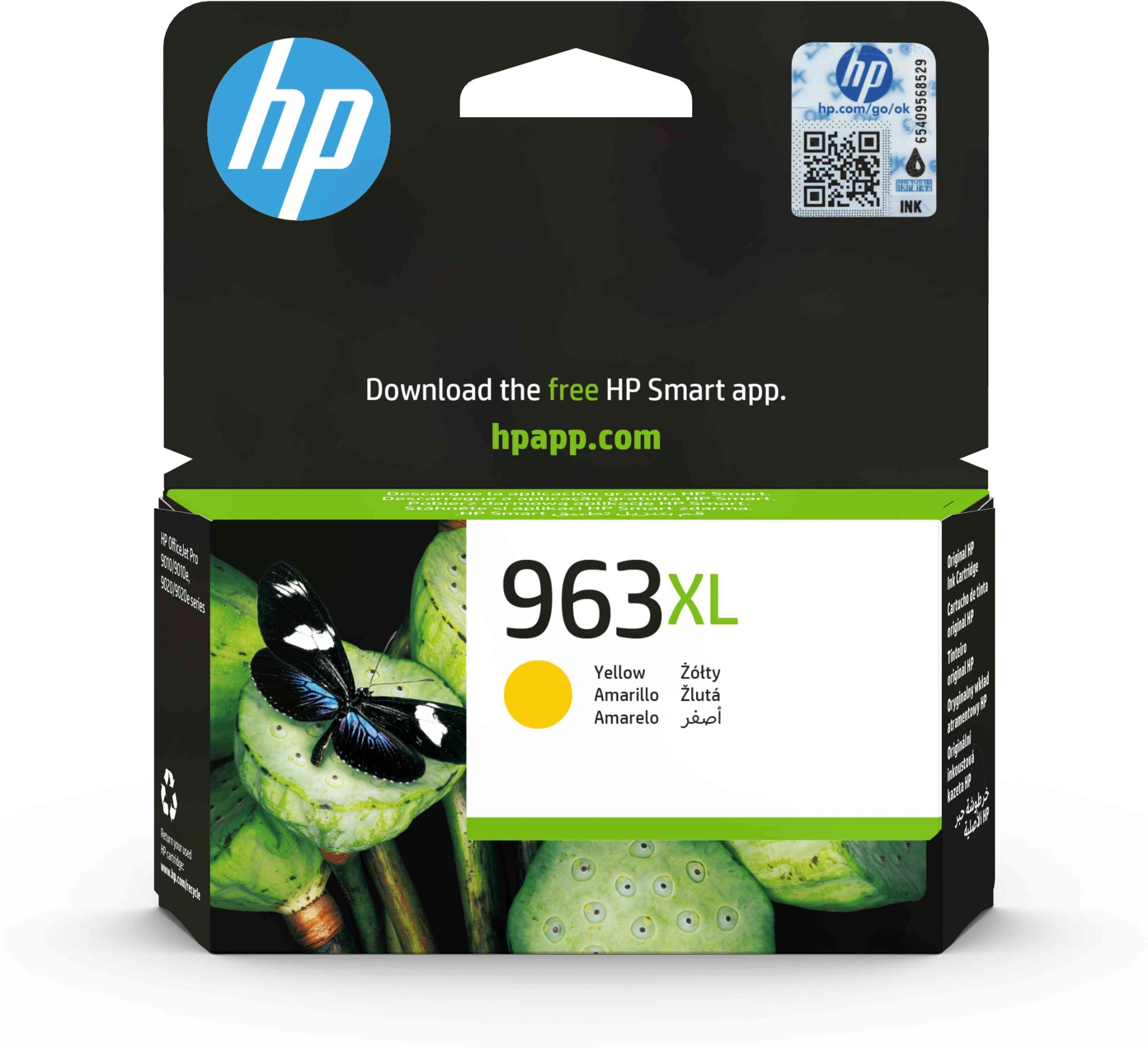 UmyNmgLTHU6q8TF6hflg9A.c-r.jpg HP 3JA29AE/963XL Ink cartridge yellow high-capacity, 1.6K pages 22.92ml for HP OJ Pro 9010/e/9020/9020 e (3JA29AE)
