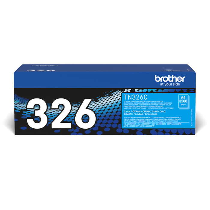 UsBvqGONNEClu9jx5Ds9kQ.c-r.jpg Brother TN-326C Toner-kit cyan high-capacity, 3.5K pages ISO/IEC 19798 for Brother DCP-L 8400/8450/HL-L 8250 (TN326C) - Image 1
