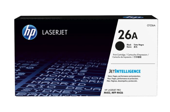 UzOA0SjgpkiB-9E-XONRrg.c-r.jpg HP 26A Toner cartridge, 3.1K pages ISO/IEC 19752 for HP LaserJet M 402/e (CF226A)
