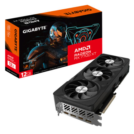 Gigabyte GAMING Radeon RX 7700 XT OC 12G AMD 12 GB GDDR6 (GV-R77XTGAMING OC-12GD)