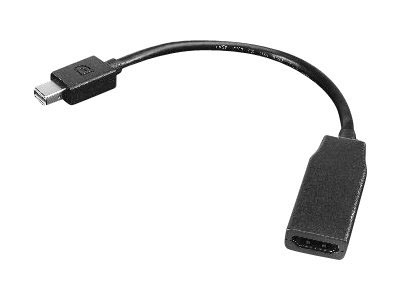 Lenovo 0B47089 video cable adapter 0.2 m Mini DisplayPort HDMI Black (0B47089)