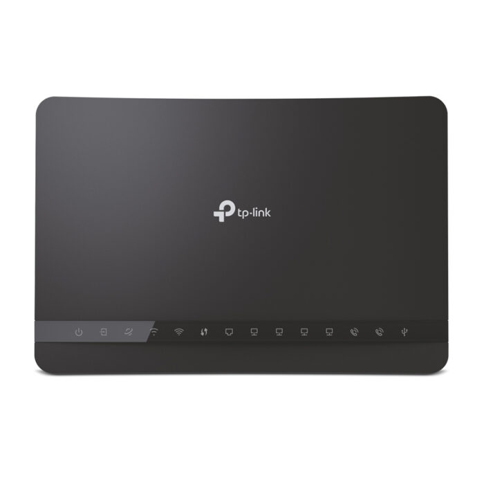 TP-LINK (Archer VR1210V) AC1200 Wireless Dual Band Gigabit VoIP VDSL2/ADSL2+ Modem Router, MU-MIMO, Telephony, Remote Management (Archer VR1210v V2.0) - Image 1