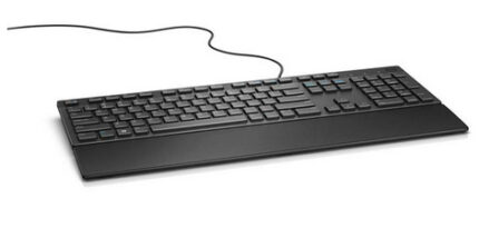 DELL KB216 keyboard QWERTY Danish Black (580-ADGX)