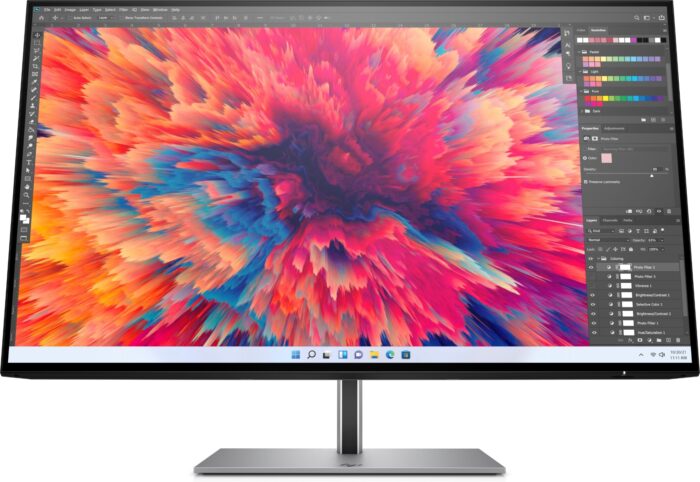 HP Z24q G3 computer monitor 60.5 cm (23.8") 2560 x 1440 pixels Quad HD Silver (4Q8N4AA#ABB)