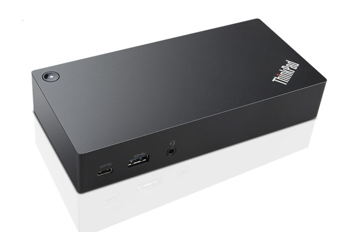 Lenovo 40A90090DK laptop dock/port replicator Wired USB 3.2 Gen 1 (3.1 Gen 1) Type-C Black (40A90090DK)