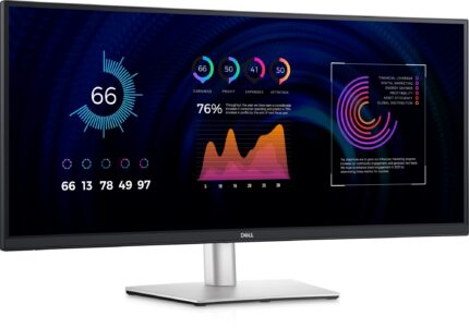 DELL P Series P3424WE computer monitor 86.7 cm (34.1") 3440 x 1440 pixels 4K Ultra HD LCD Black (DELL-P3424WE)