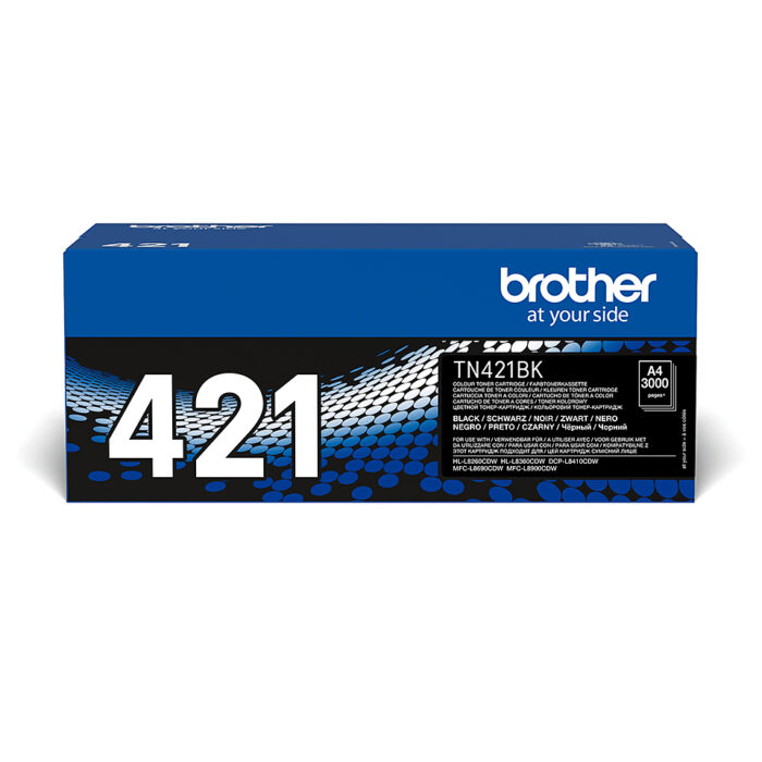 Brother TN-421BK Toner-kit black, 3K pages ISO/IEC 19752 for Brother HL-L 8260/8360 (TN421BK) - Image 1