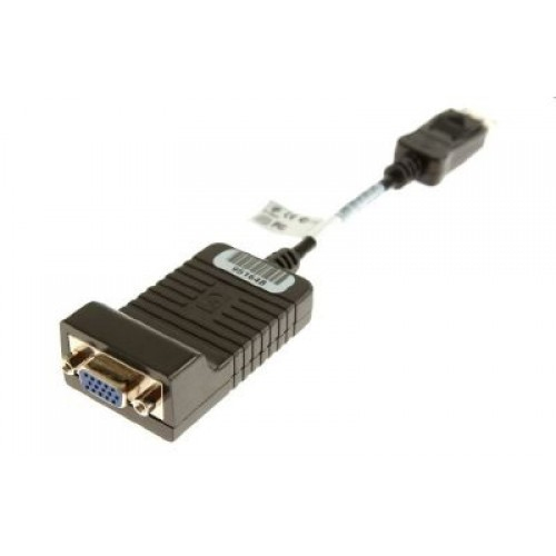 WFkMBcv4bk-ikwGrpm3juw.c-r.jpg HP video cable adapter 0.2 m DisplayPort VGA (D-Sub) Black (603250-001)