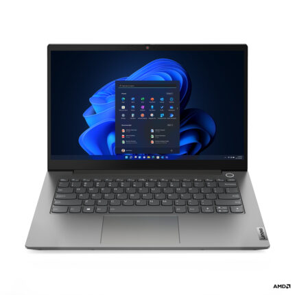 Lenovo ThinkBook 14 AMD Ryzen 5 5625U Laptop 35.6 cm (14") Full HD 8 GB DDR4-SDRAM 256 GB SSD Wi-Fi 6 (802.11ax) Windows 11 Pro Grey (21DK000AUK)