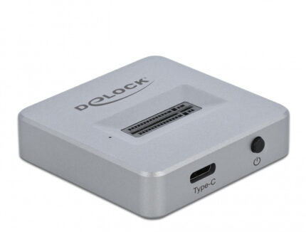 DeLOCK 64000 storage drive docking station Silver (64000)
