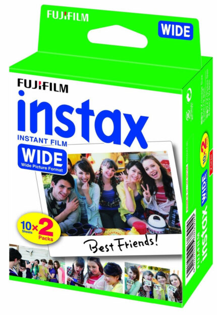 Fuji film 16385995 Film, 2x10 pages 9,9cm x 6,2 cm Pack=2 for Fujifilm instax SHARE (16385995)