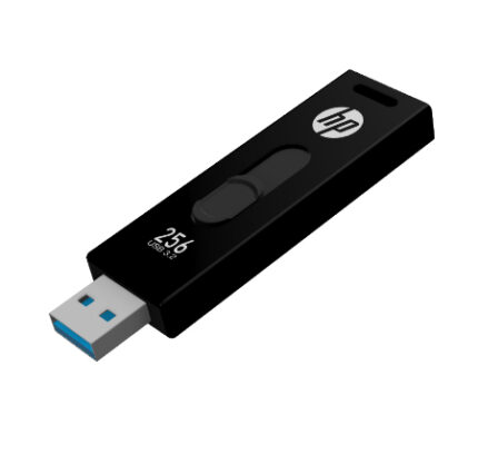 HP x911w USB flash drive 256 GB USB Type-A 3.2 Gen 1 (3.1 Gen 1) Black (HPFD911W-256)