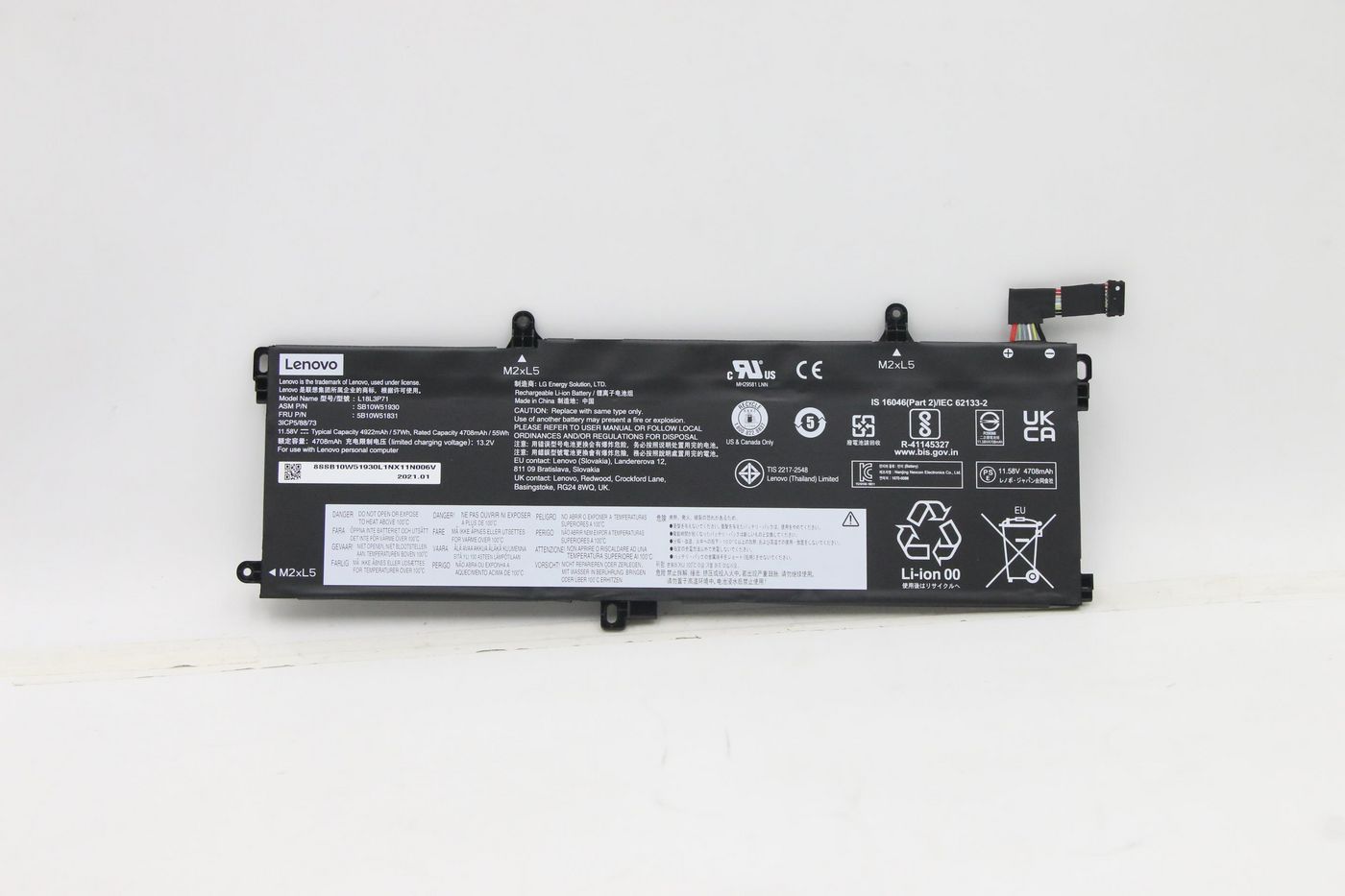 XI9EvBabzUOexy17I3t2ig.c-r.jpg Lenovo Internal, 3c, 57Wh, LiIon, LGC (5B10W51831)