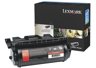Lexmark 64040HW Toner cartridge black Project, 21K pages/5% for Lexmark T 640/644 (64040HW)