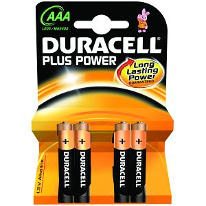 Duracell MN2400B4 household battery Single-use battery AAA Alkaline (MN2400B4)