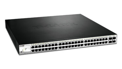 D-Link DGS-1210-52MP network switch Managed L2 Gigabit Ethernet (10/100/1000) Power over Ethernet (PoE) 1U Black (DGS-1210-52MP)