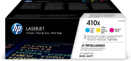 HP 410X Toner cartridge MultiPack C,M,Y, 3x5K pages ISO/IEC 19798 Pack=3 for HP Pro M 452 (CF252XM)