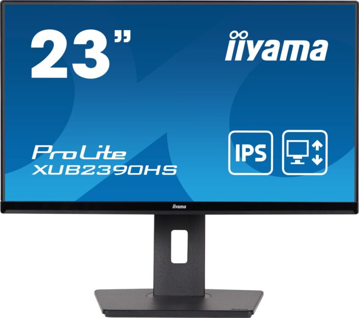 iiyama ProLite XUB2390HS-B5 LED display 58.4 cm (23") 1920 x 1080 pixels Full HD Black (XUB2390HS-B5)